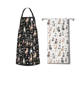 BULLY BREED APRON & TOWEL