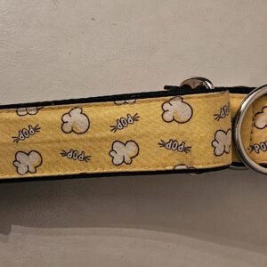 1.5 inch popcorn martingale collar - mint condition