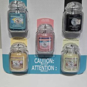 YANKEE CANDLE CAR JARS