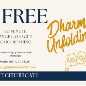 virtual 60-minute Angel/Oracle Card reading