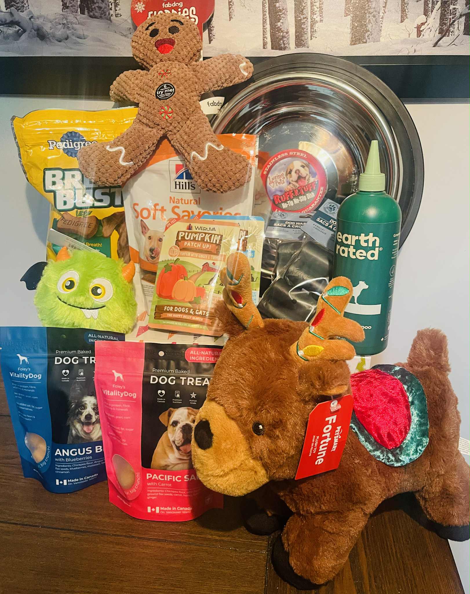 Doggie Treat Basket