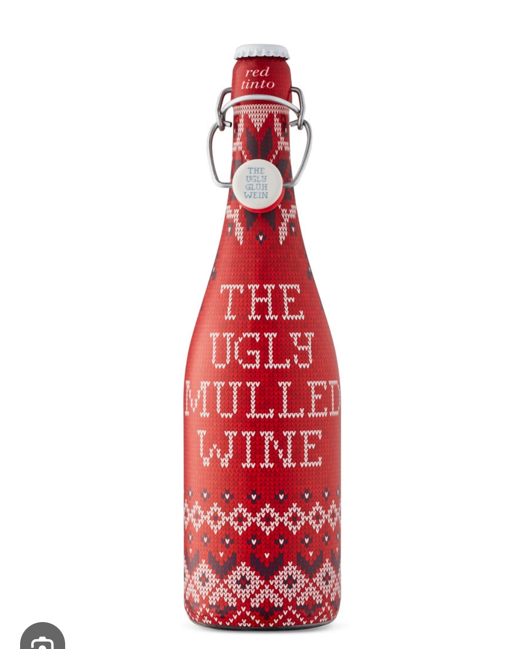 mulled wine & glass - Image 3