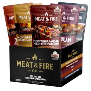 MEAT & FIRE BBQ SPICES AND RUB GIFT SET