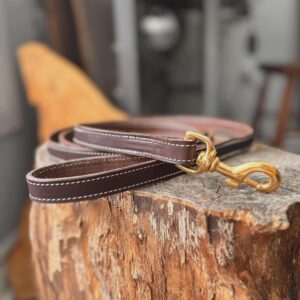 6 FT  LEATHER LEASH