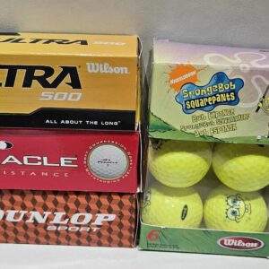 ASSORTMENT OF GOLF BALLS