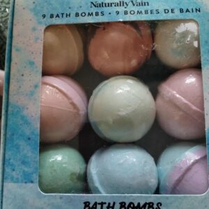 NATURALLY VAIN BATH BOMB SET