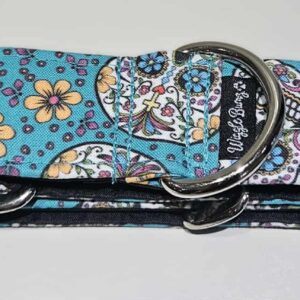 WIGGLE BUMZ COLLAR - SKULLS