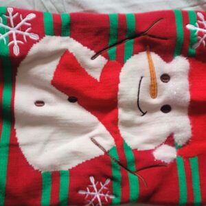 SNOWMAN SWEATER XL
